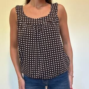 Vintage polka dot tank super